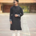 panjabi, desi style, black panjabi