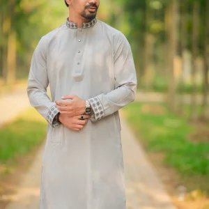 panjabi, desi panjabi, ash color panjabi